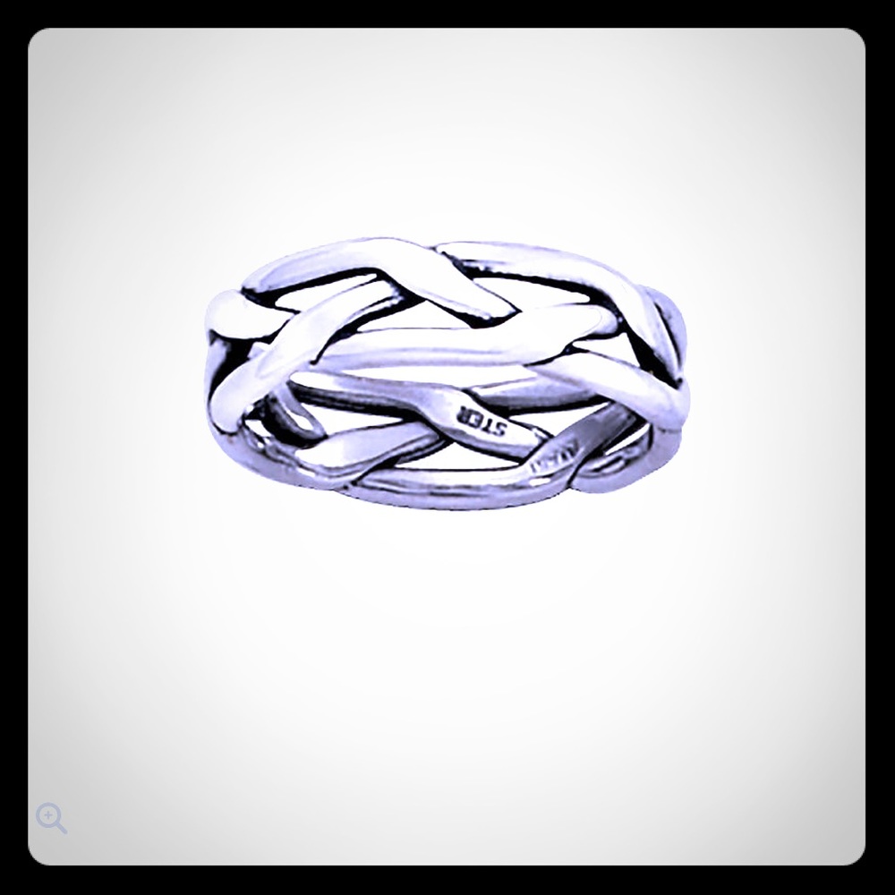 James Avery Tresse men's size 10.5 ring